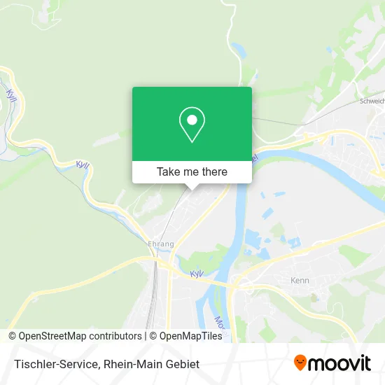 Tischler-Service map