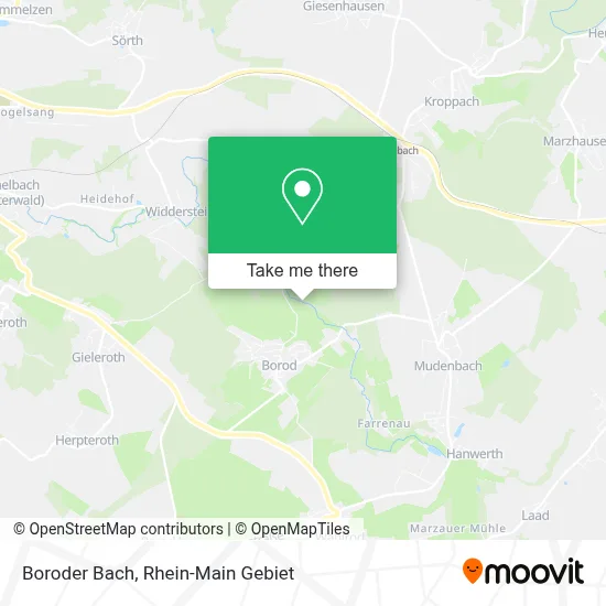 Boroder Bach map
