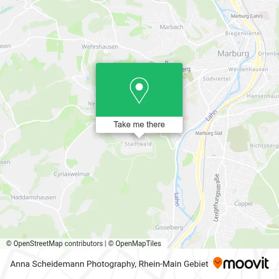 Anna Scheidemann Photography map