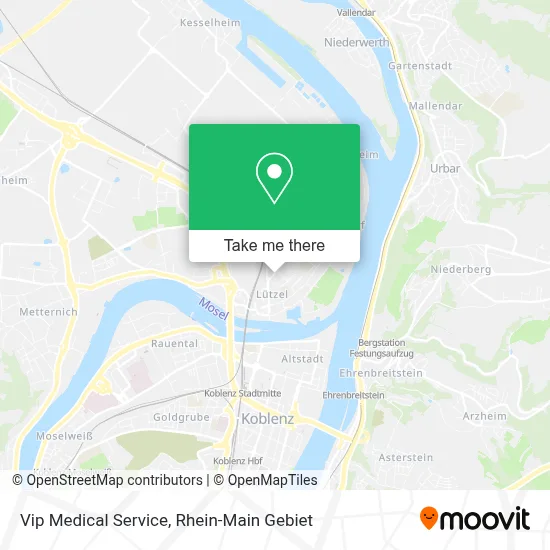 Vip Medical Service map
