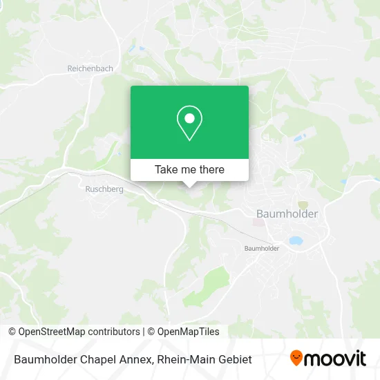 Baumholder Chapel Annex map