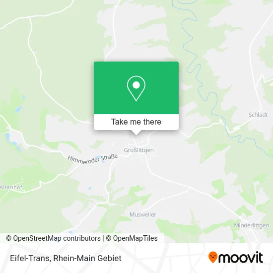 Eifel-Trans map
