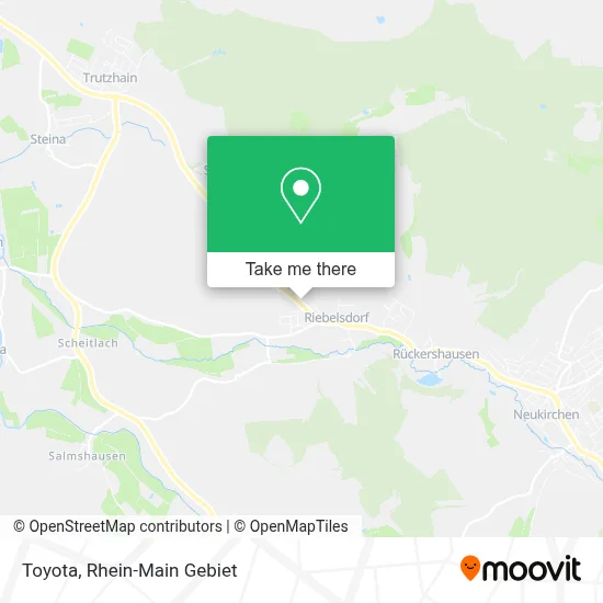 Toyota map