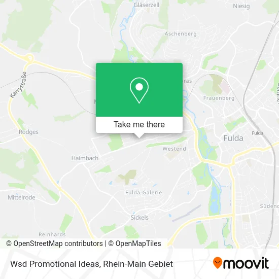 Wsd Promotional Ideas map