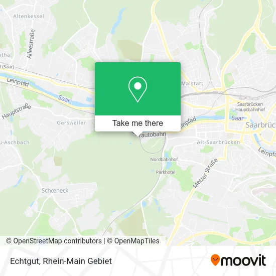 Echtgut map