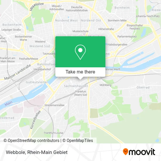 Webbole map