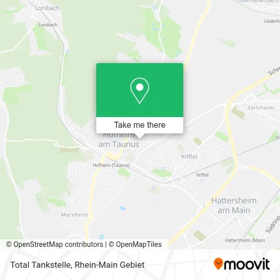 Total Tankstelle map