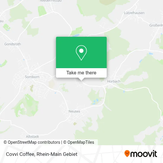 Covvi Coffee map