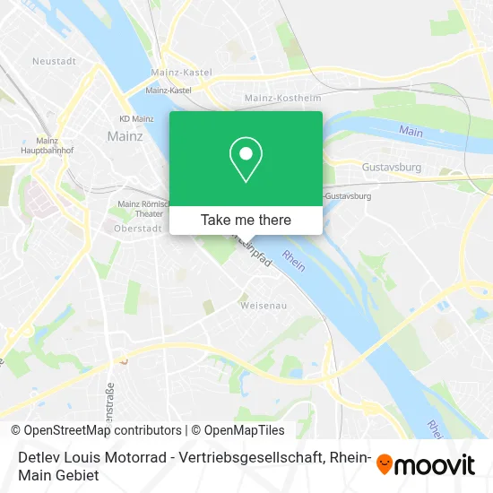Detlev Louis Motorrad - Vertriebsgesellschaft map