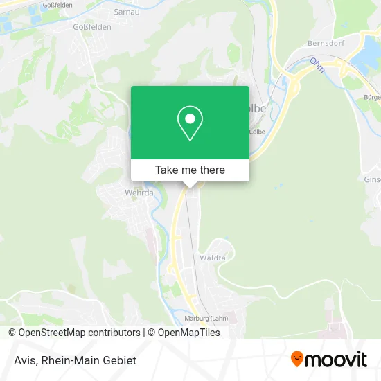 Avis map