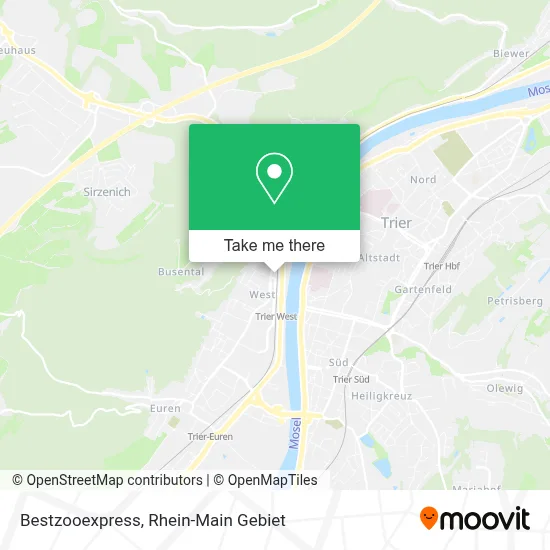 Bestzooexpress map