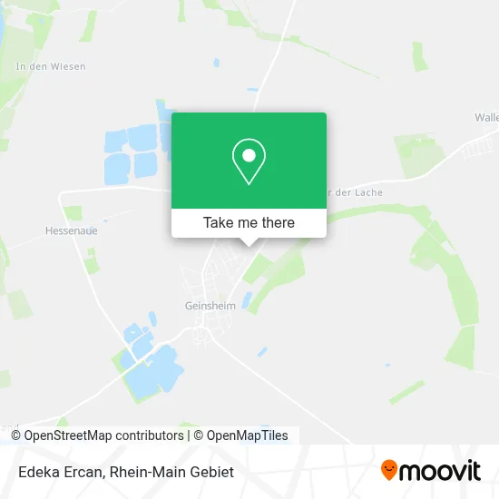 Edeka Ercan map