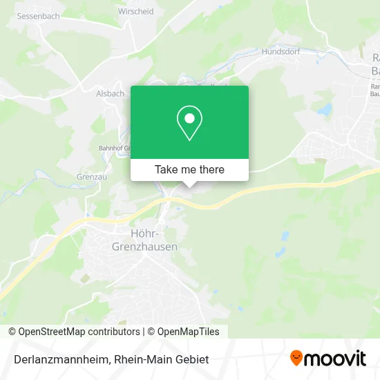 Derlanzmannheim map