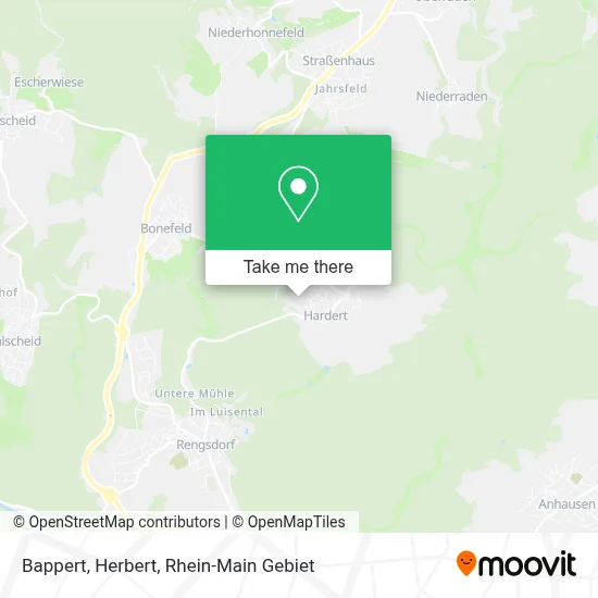 Bappert, Herbert map