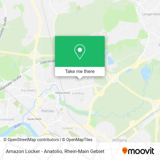 Amazon Locker - Anatolio map