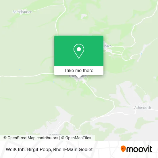 Weiß Inh. Birgit Popp map