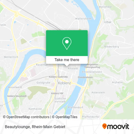 Beautylounge map