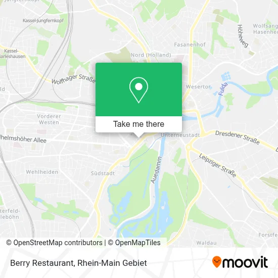 Berry Restaurant map