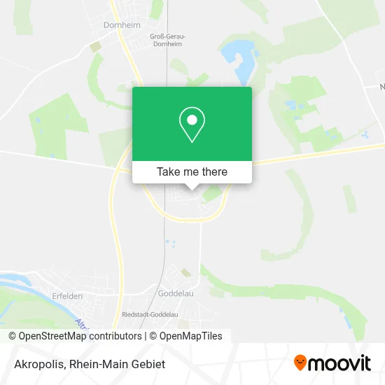 Akropolis map