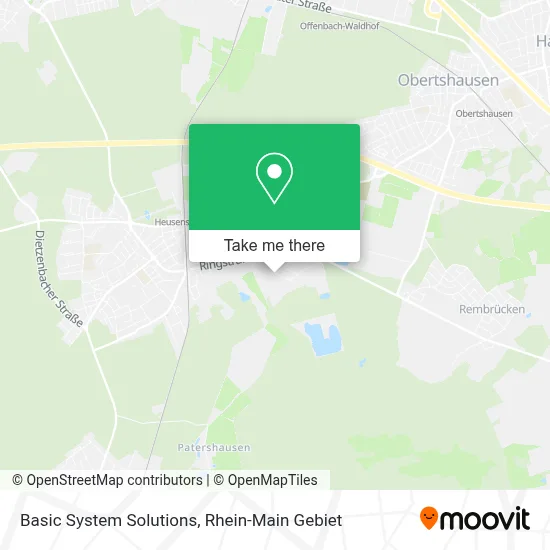 Basic System Solutions map