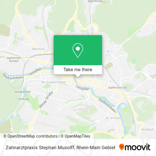 Zahnarztpraxis Stephan Musolff map