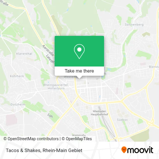 Tacos & Shakes map