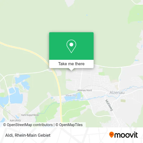 Aldi map