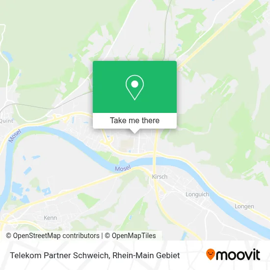 Telekom Partner Schweich map