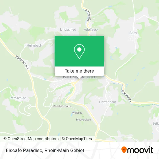 Eiscafe Paradiso map