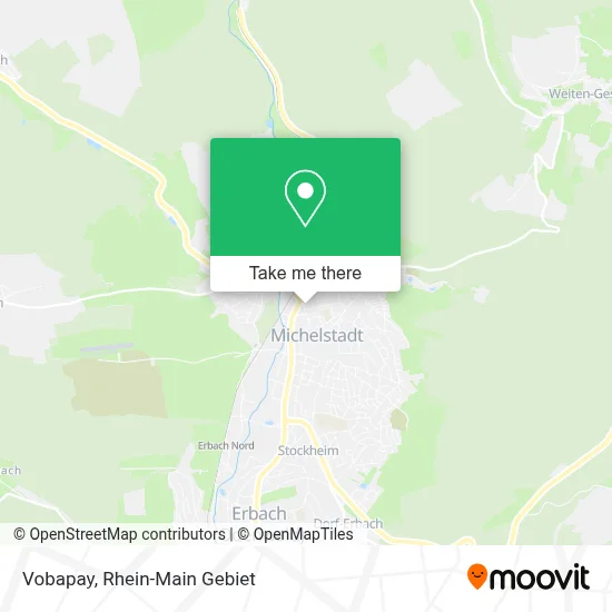 Vobapay map