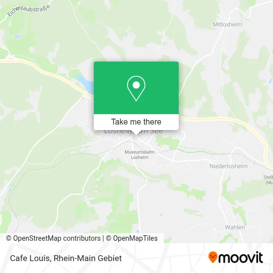 Cafe Louis map