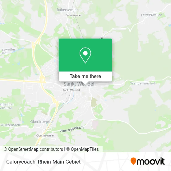 Calorycoach map
