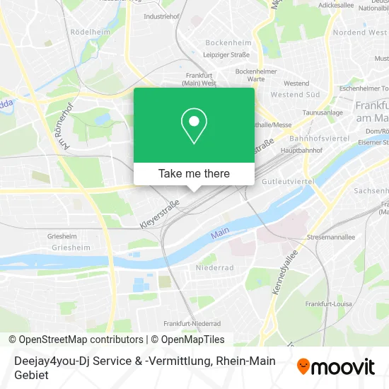 Deejay4you-Dj Service & -Vermittlung map