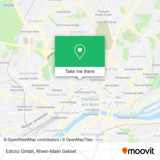 Edicto Gmbh map