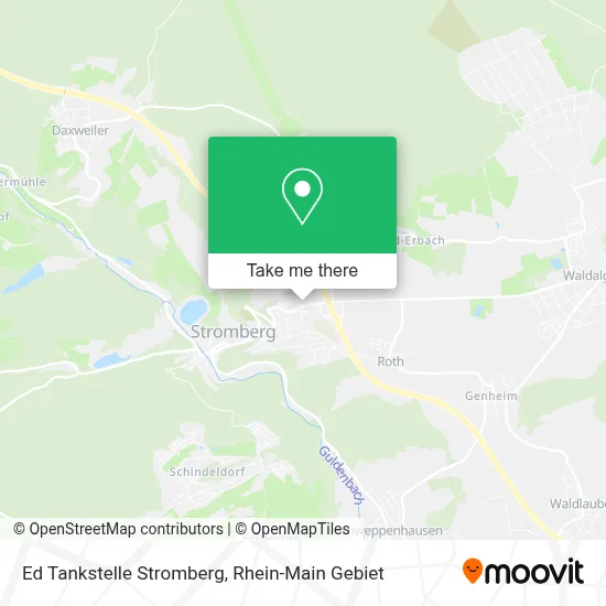Ed Tankstelle Stromberg map