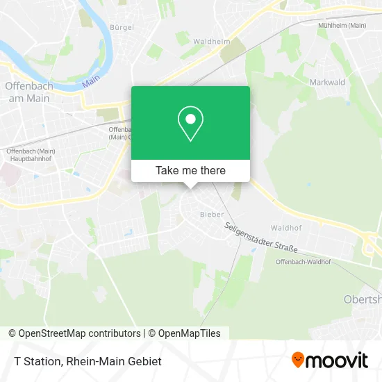 T Station map
