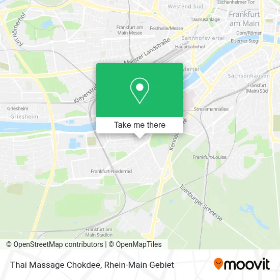 Thai Massage Chokdee map