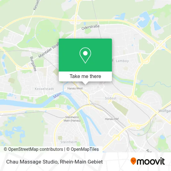 Chau Massage Studio map