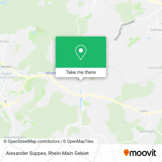 Alexander Suppes map