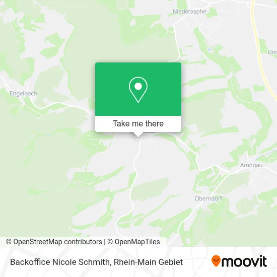 Backoffice Nicole Schmith map