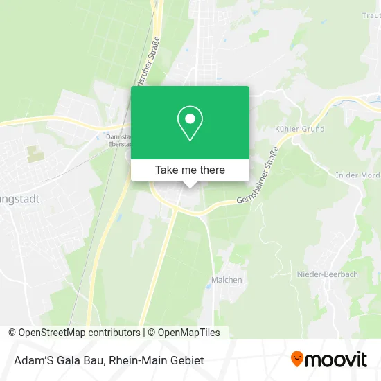 Adam’S Gala Bau map