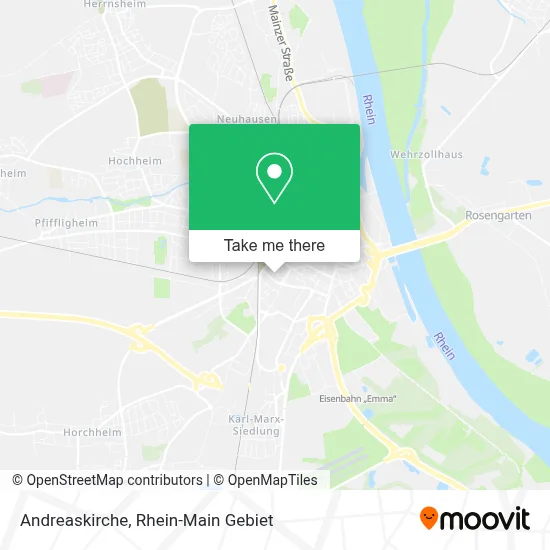 Andreaskirche map