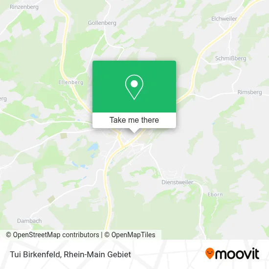Tui Birkenfeld map