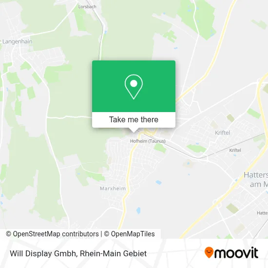 Will Display Gmbh map