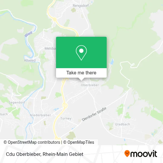 Cdu Oberbieber map