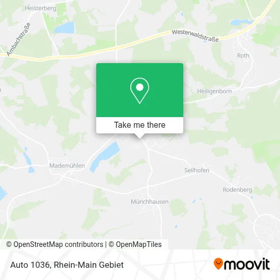 Auto 1036 map