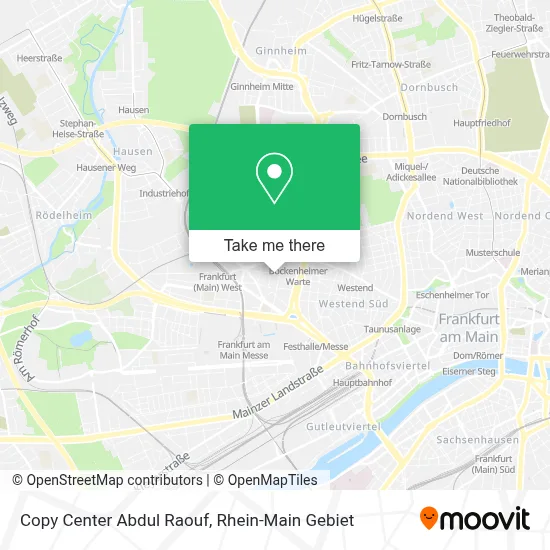 Copy Center Abdul Raouf map