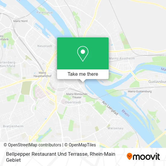 Bellpepper Restaurant Und Terrasse map