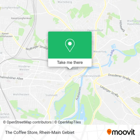 The Coffee Store map