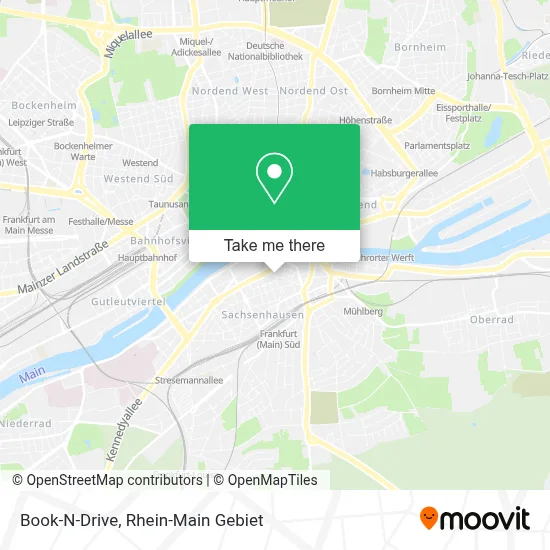 Book-N-Drive map